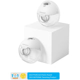 Momcozy Grey M5 Wearable Breast Pump Double Pack