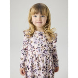 Name It Calcite Grape Compote/Shopping Bag Nmfkayla Ls Dress Xnoos