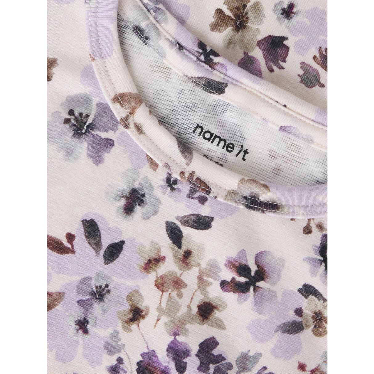 Name It Calcite Grape Compote/Shopping Bag Nmfkayla Ls Dress Xnoos