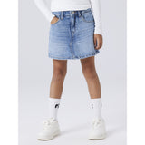 Name It Medium Blue Denim Nkfemma Dnm Skort 1040-Mj Noos