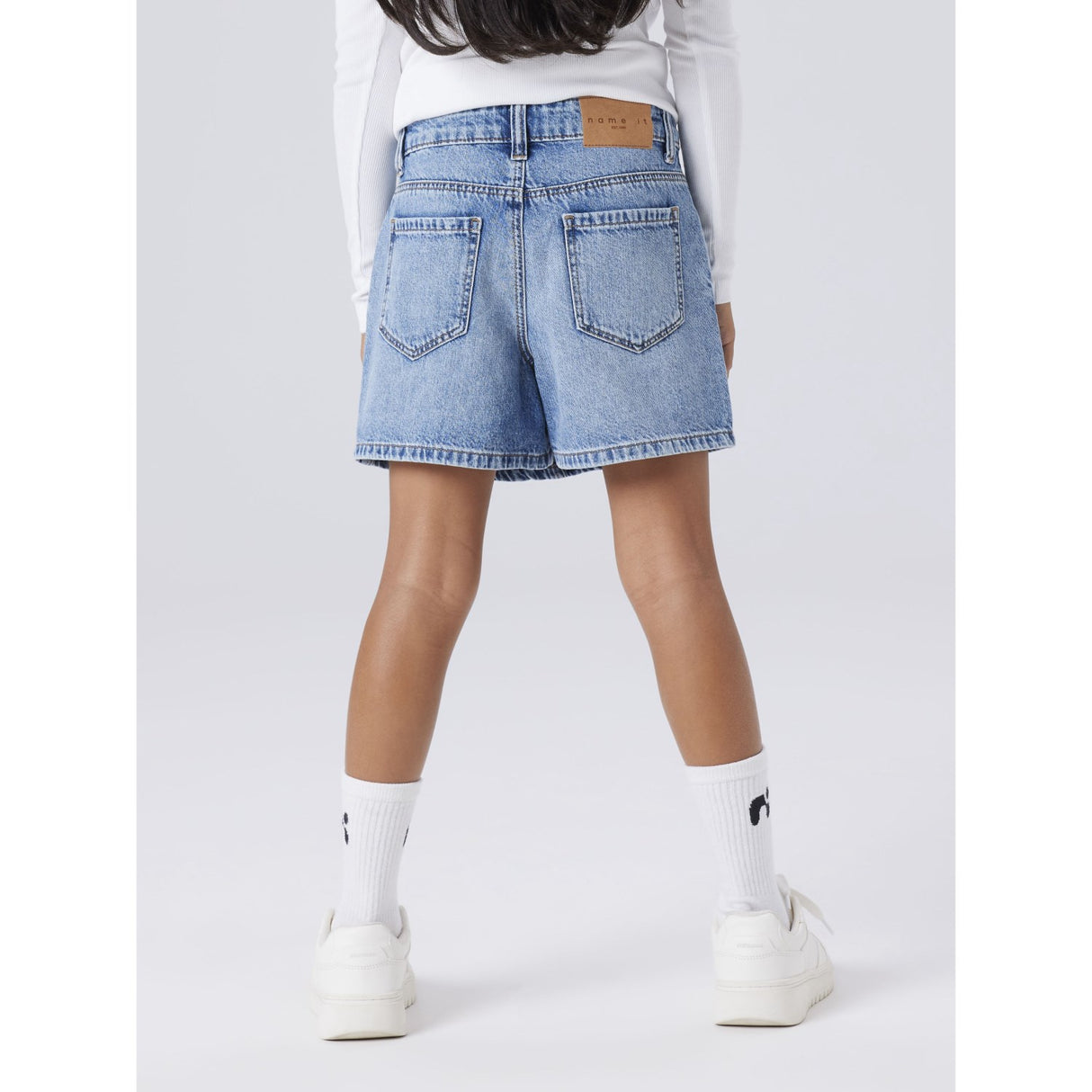 Name It Medium Blue Denim Nkfemma Dnm Skort 1040-Mj Noos