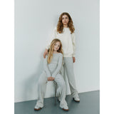 Sofie Schnoor Grey Striped Abigalesy Jersey Pants