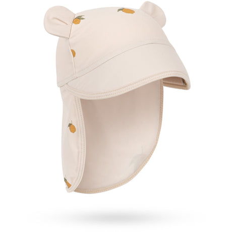 Konges Sløjd Mon Grand Citron Aster Bear Sun Hat Grs