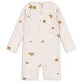 Konges Sløjd Mon Grand Citron Aster Onesie Grs