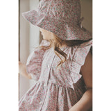 Huttelihut Plumeria Dress Ss In Liberty Fabric