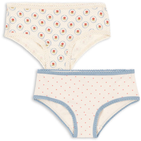 Konges Sløjd Pirouette Dot/Mirage Basic 2 Pack Girl Underpants Gots
