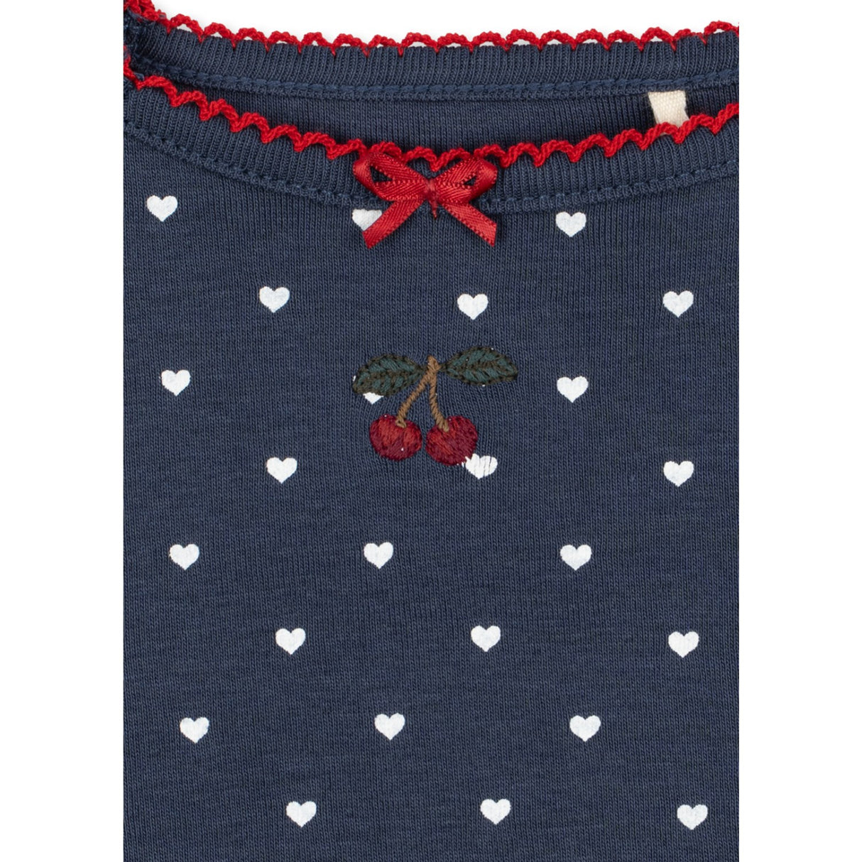 Konges Sløjd Heart Blues Classic Ss Dress Gots
