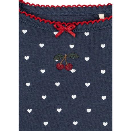 Konges Sløjd Heart Blues Classic Ss Dress Gots