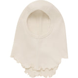 Huttelihut Antique White Balaclava Rib