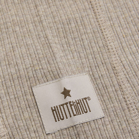 Huttelihut White Pepper Melange Balaclava Rib