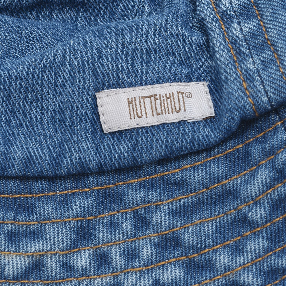 Huttelihut Navy Blazer Bucket Hat Denim