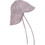 Huttelihut Plumeria Summer Hat In Liberty Fabric
