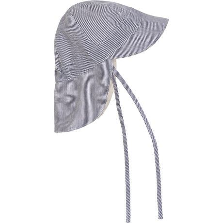 Huttelihut Bering Sea Sun Hat Stripe - Upf 40+