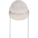 Huttelihut White Pepper Sun Hat Check - Upf 40+