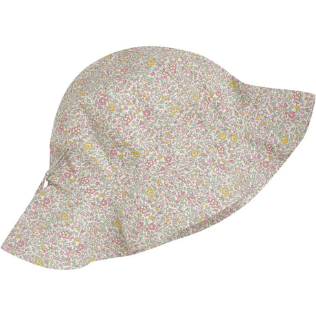 Huttelihut Double Cream Summer Hat In Liberty Fabric