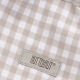 Huttelihut White Pepper Sun Hat Check - Upf 40+