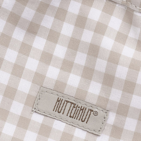 Huttelihut White Pepper Sun Hat Check - Upf 40+