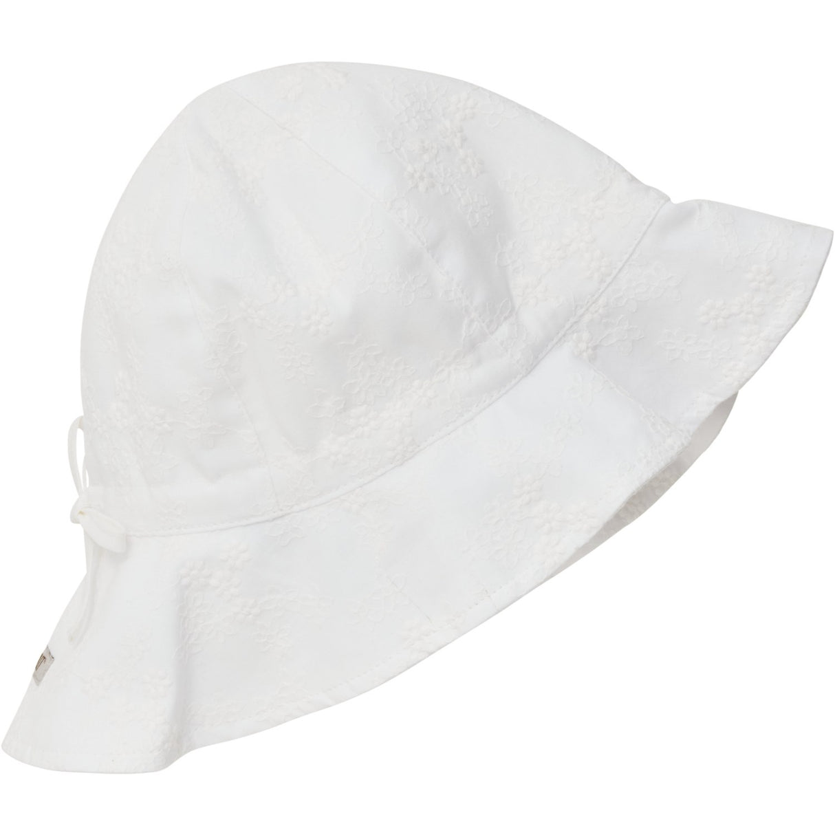 Huttelihut Antique White Summer Hat Embroidery