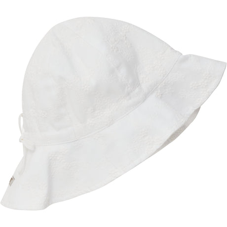 Huttelihut Antique White Summer Hat Embroidery