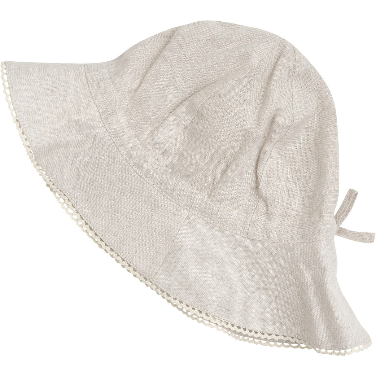 Huttelihut Antique White Summer Hat Linen