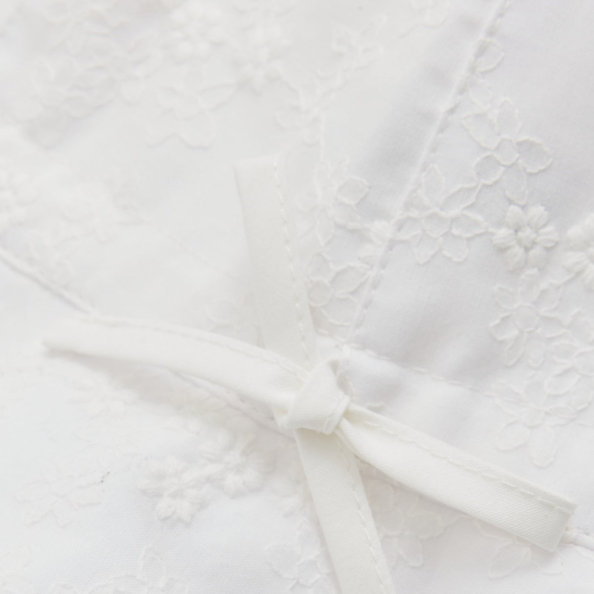 Huttelihut Antique White Summer Hat Embroidery