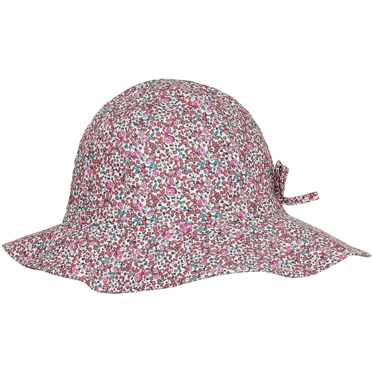 Huttelihut Plumeria Summer Hat In Liberty Fabric