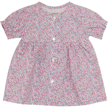 Huttelihut Plumeria Dress Ss In Liberty Fabric
