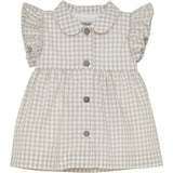 Huttelihut White Pepper Dress Ss Woven Check