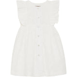 Huttelihut Antique White Dress Ss Embroidery