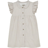 Huttelihut White Pepper Dress Ss Woven Check