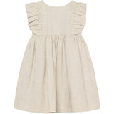 Huttelihut Antique White Dress Ss Linen