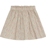 Huttelihut Double Cream Skirt In Liberty Fabric