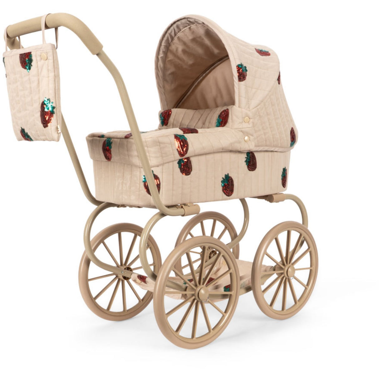 Konges Sløjd Strawberry Minnie Tulle Doll Pram