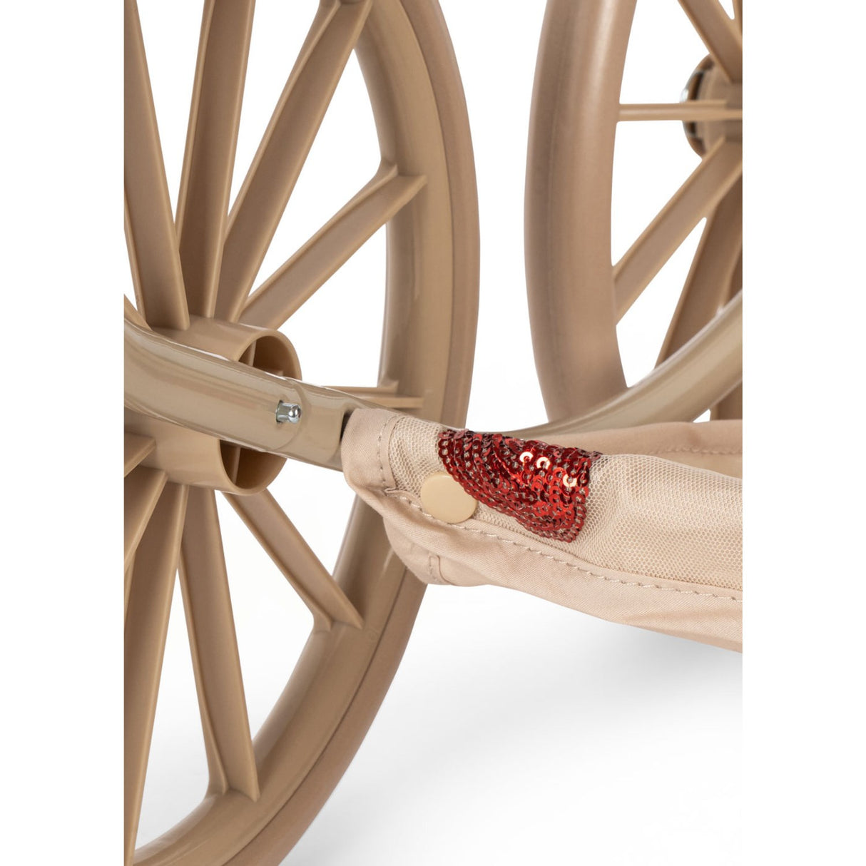 Konges Sløjd Strawberry Minnie Tulle Doll Pram