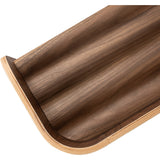 Curve Lab Walnut Small Curvy Bookcase