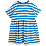 Mini Rodini Blue Earth Yd Stripe Ss Dress