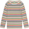 FUB Multi Stripe Rib Blouse