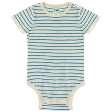 FUB Ecru/Sea Baby SS Body
