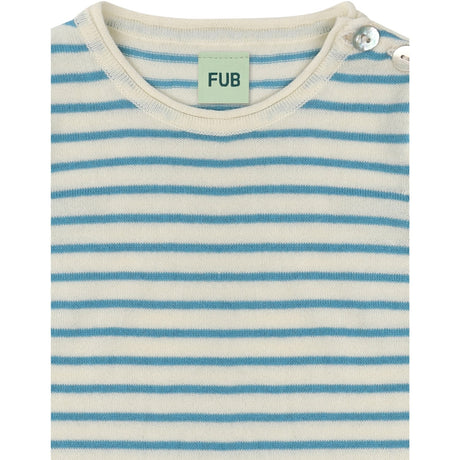 FUB Ecru/Sea Baby SS Body