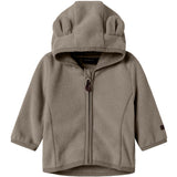 Name It Walnut Nbnmeeko Fleece Jacket Melange Noos