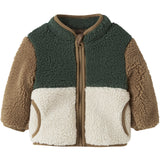Name It Jungle Green Nbmmacey Teddy Jacket Block