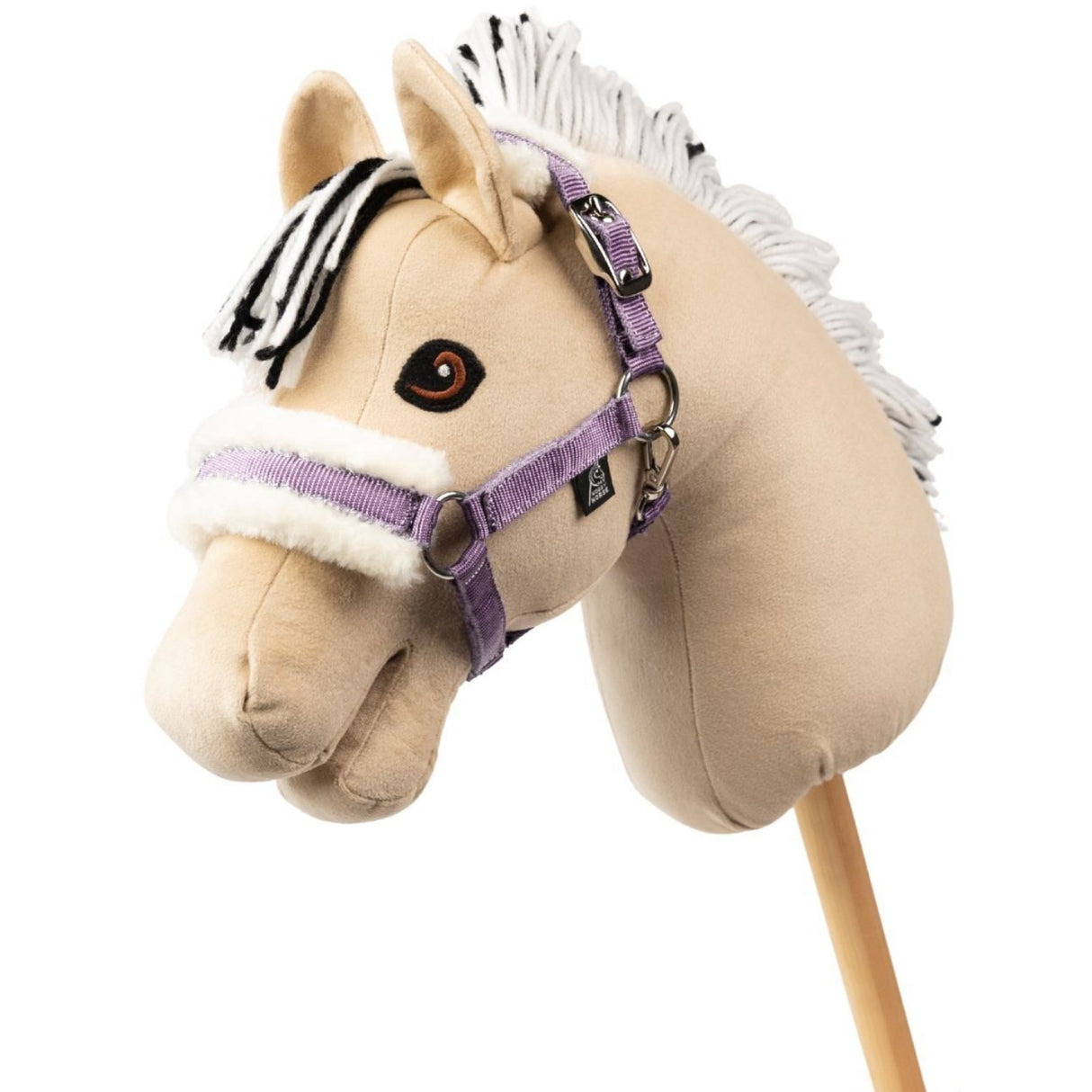 My Hobby Horse Purple Lambskin Halter For Hobby Horse