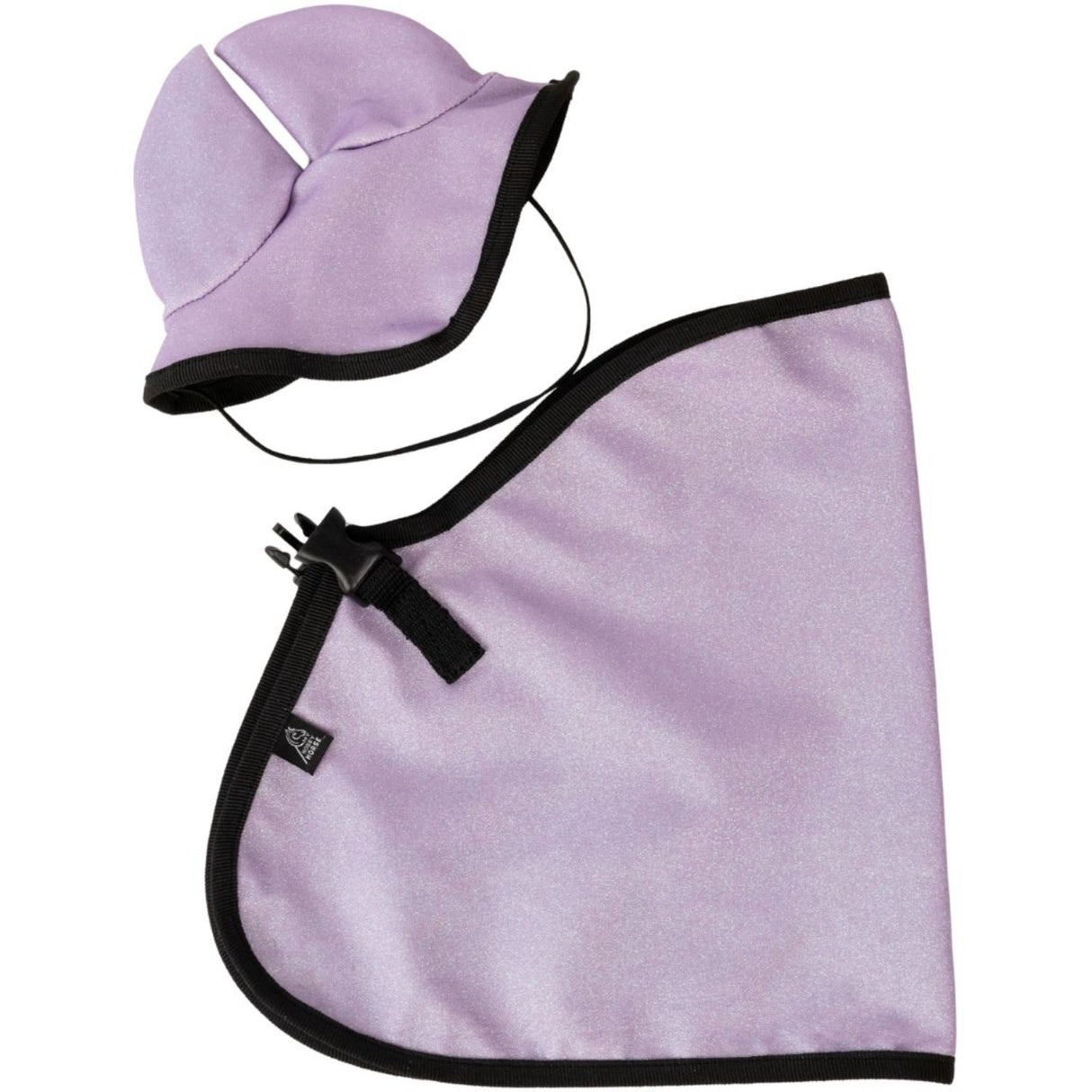 My Hobby Horse Purple Rug & Hat, Glitter