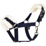 My Hobby Horse Navy Lambskin Halter For Hobby Horse