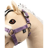 My Hobby Horse Purple Lambskin Halter For Hobby Horse