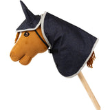 My Hobby Horse Navy Rug & Hut, Glitter
