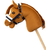 My Hobby Horse Navy Lambskin Halter For Hobby Horse