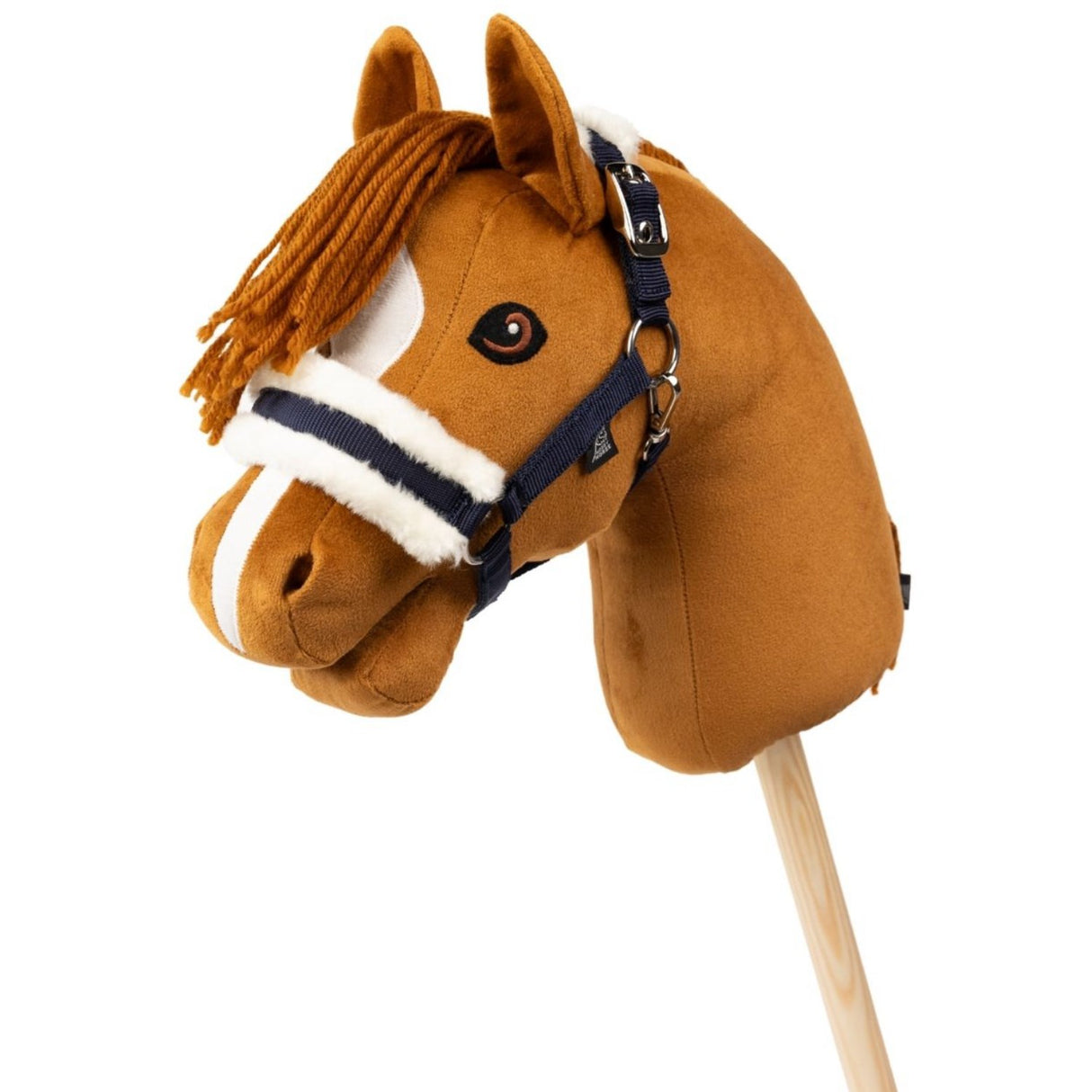 My Hobby Horse Navy Lambskin Halter For Hobby Horse