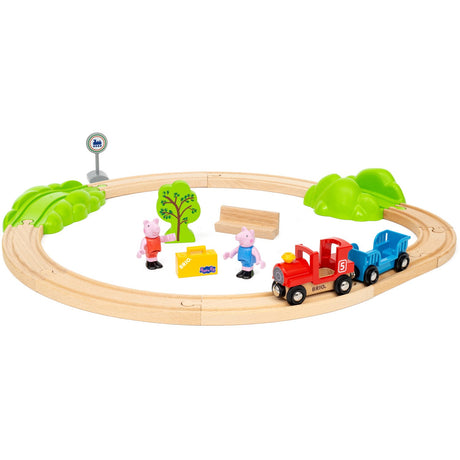 BRIO® Peppa Pig Train Set