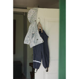 Petit Piao Pearl Blue Boat AOP PPDai Rainwear Set